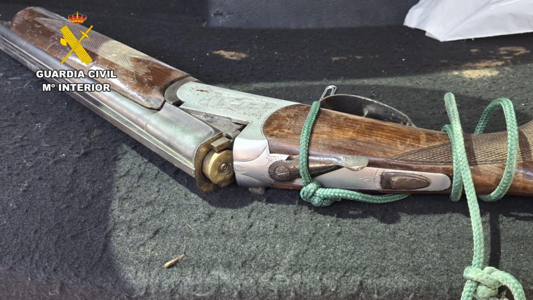 Arma de fuego utilizada por el agresor