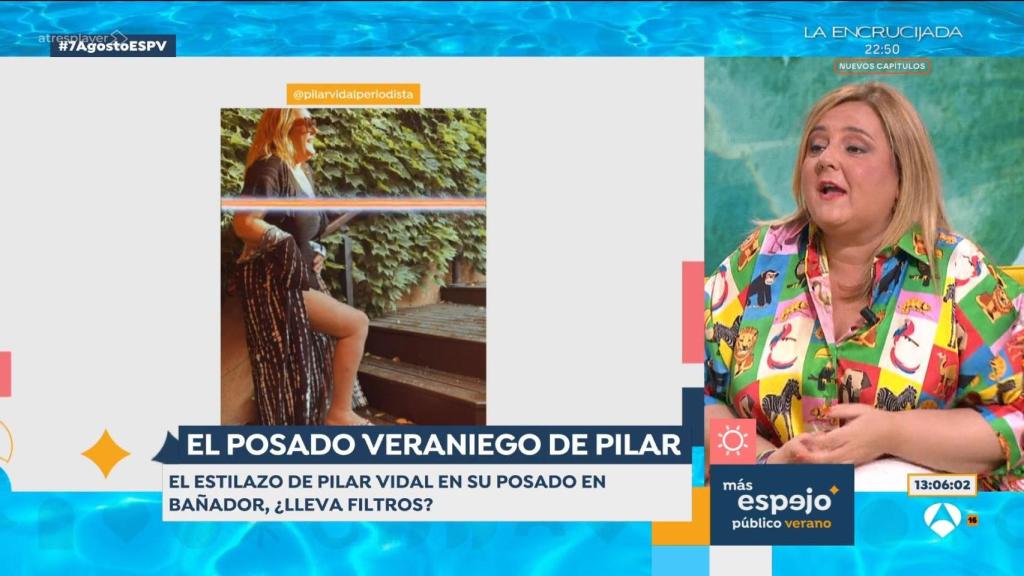 Pilar Vidal en 'Espejo Público'.