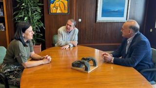 Reunión entre el alcalde de Vigo y el rector de la UVigo