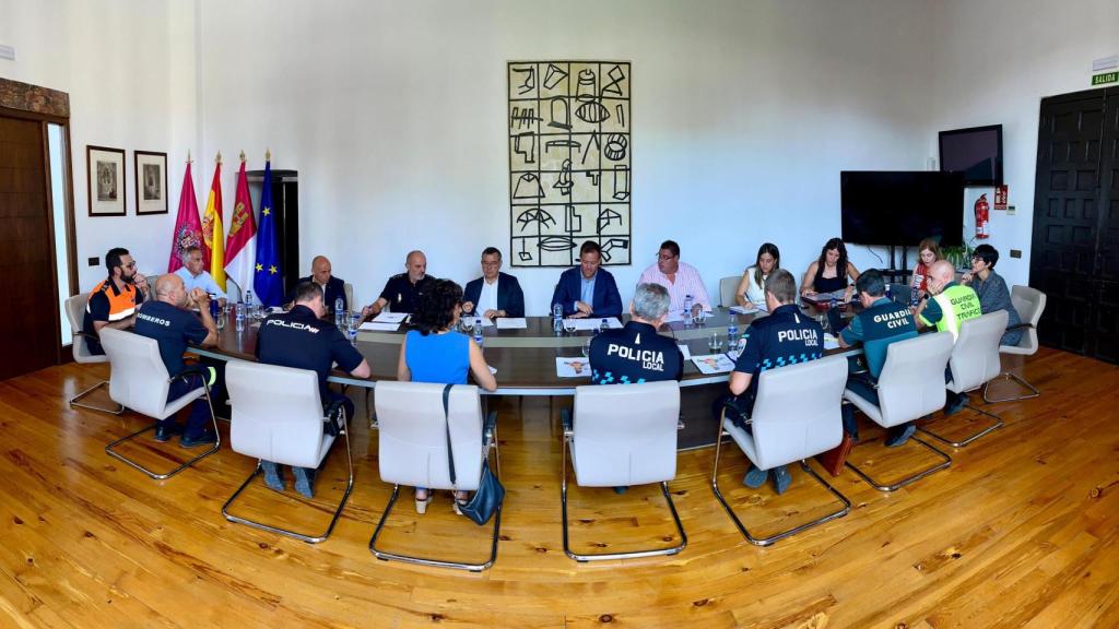 Junta Local de Seguridad con motivo de las Fiestas de Toledo.