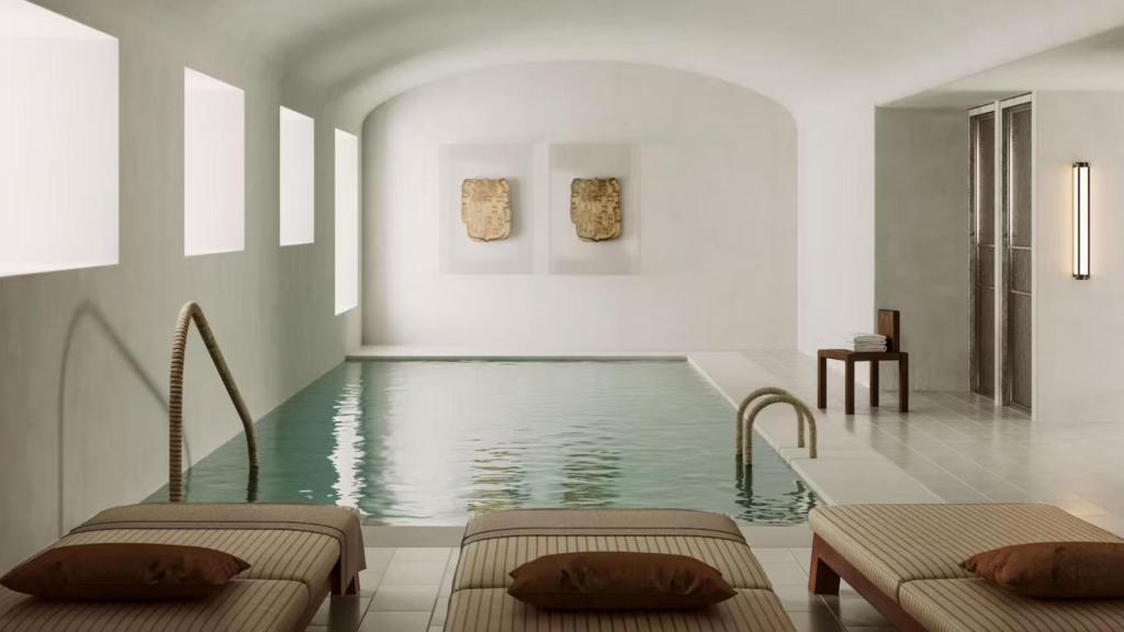 Spa del hotel palacio de Godoy en Cáceres.