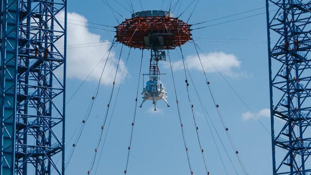 Lanyue en el entorno de pruebas designado por China.