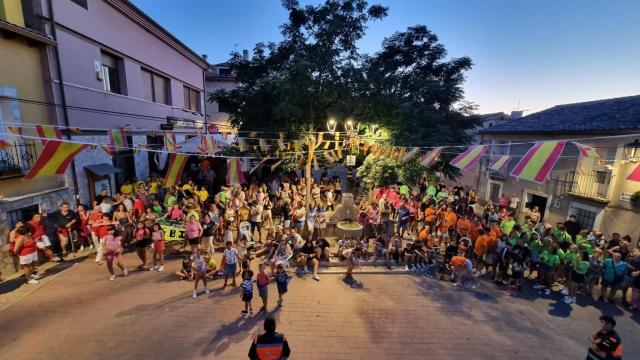 Pregón de las fiestas de San Bartolomé, en Yebes, el año 2023.