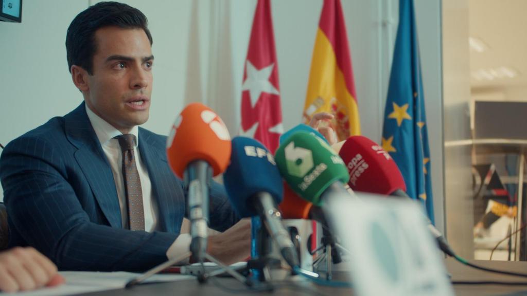 Juango Ospina durante una rueda de prensa.