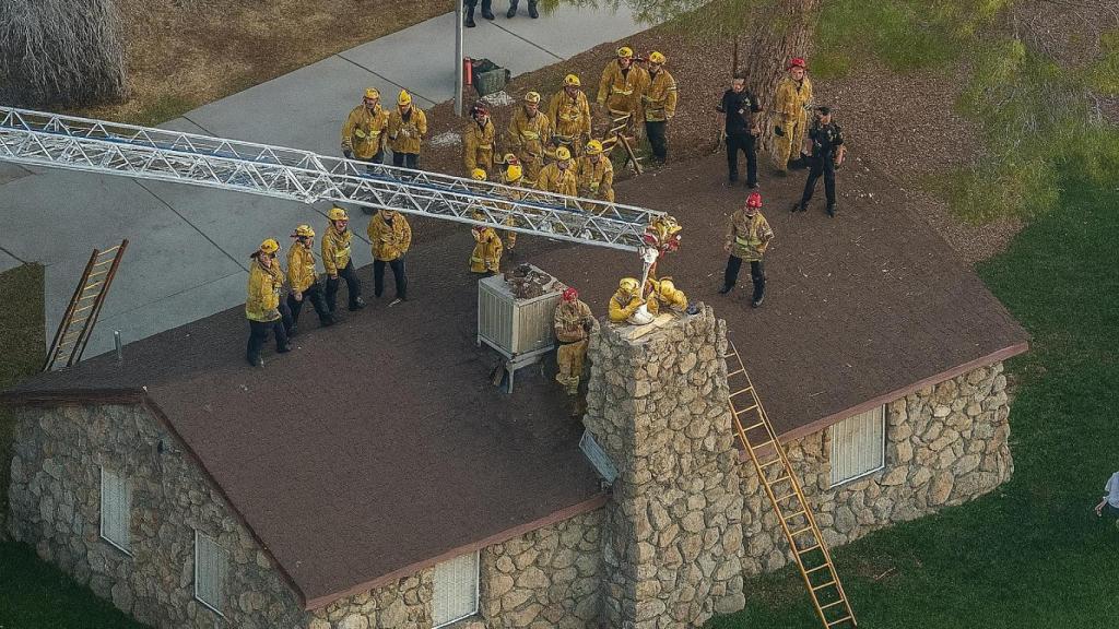 Captura del hecho compartido por ABC7 y ampliada con IA.