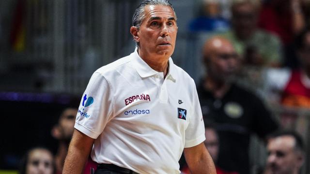 Sergio Scariolo, durante el duelo ante República Checa.