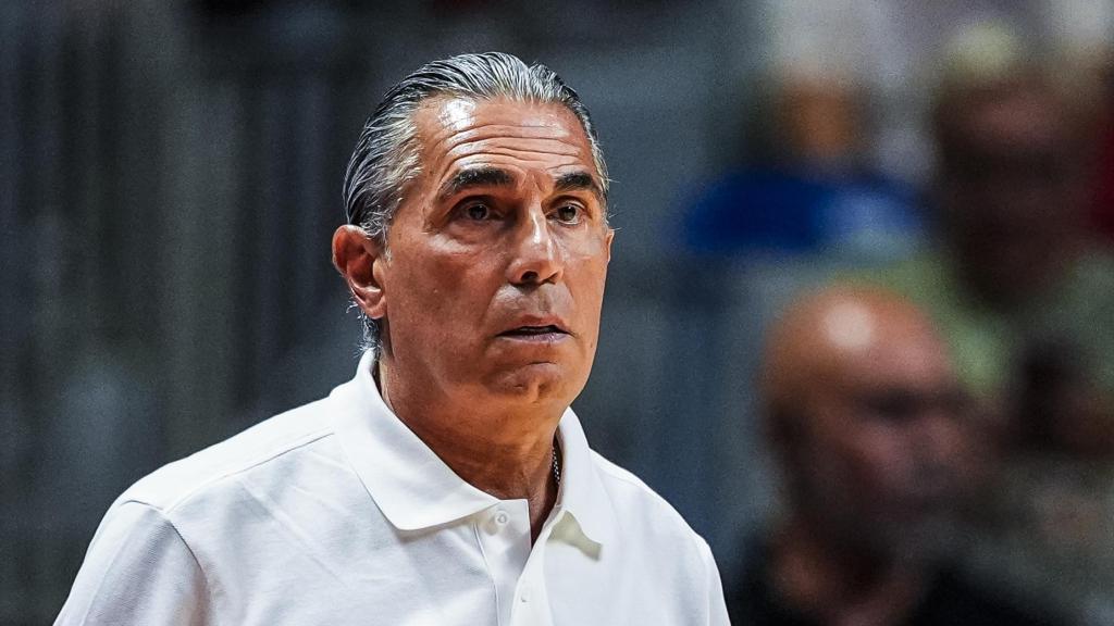 Sergio Scariolo, durante el duelo ante República Checa.