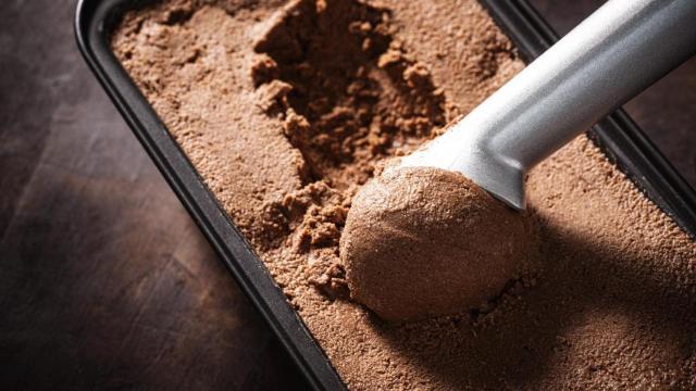 Helados artesanales en cucurucho.