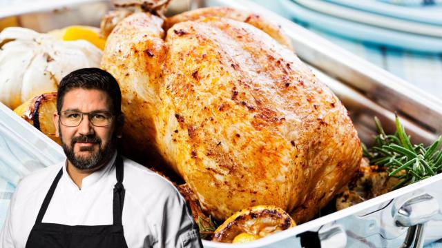 El chef Dani García en un montaje de El Español