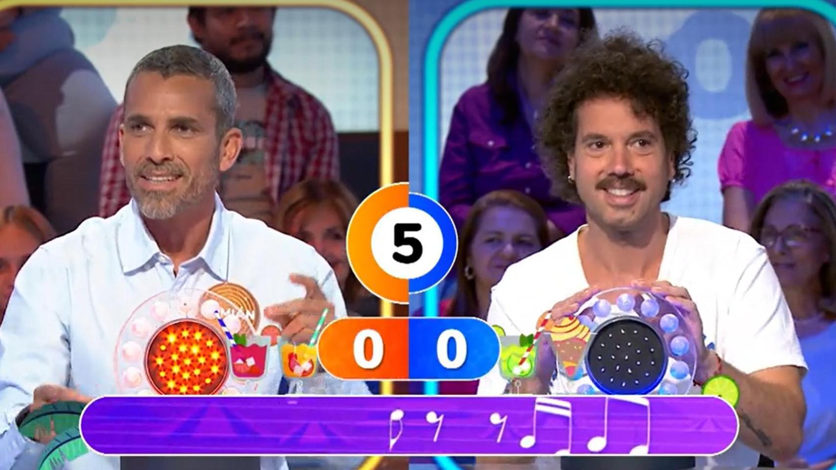 Juan y Damián en 'El Hormiguero'.