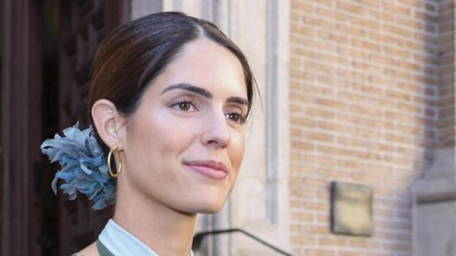 Sofía Palazuelo en una celebración familiar en Madrid.