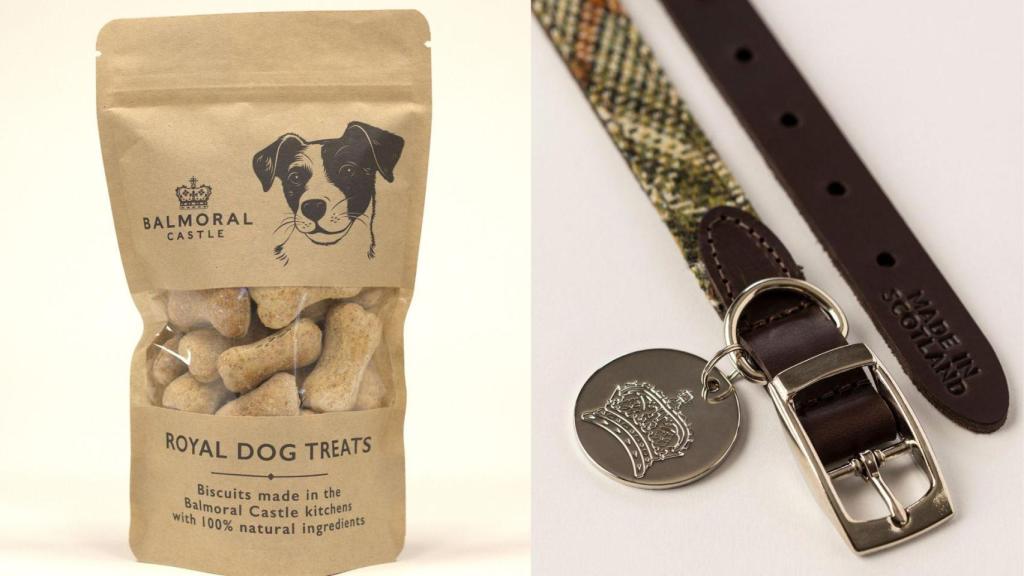 El rey Carlos III comercializa artículos de alta gama para perros en la tienda del castillo de Balmoral.