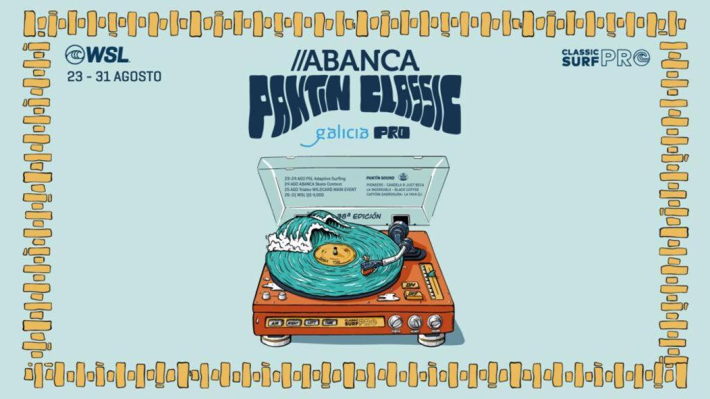 Cartel de la edición 2025 del Abanca Pantín Classic Galicia Pro