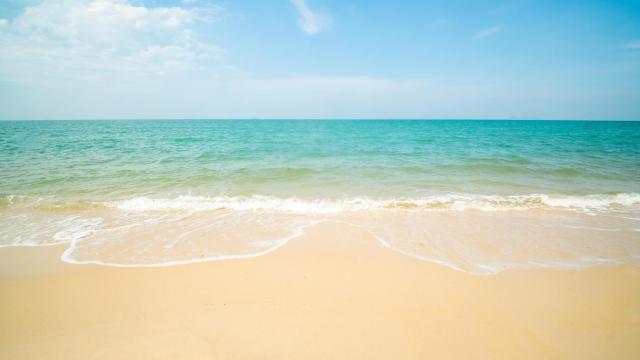 Imagen de archivo de una playa