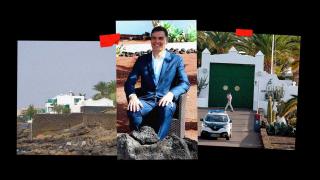 Pedro Sánchez, durante sus vacaciones en La Mareta.