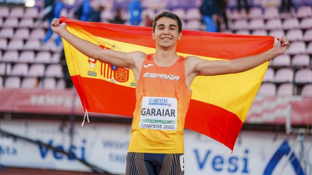 El velocista español, Ander Garaiar.