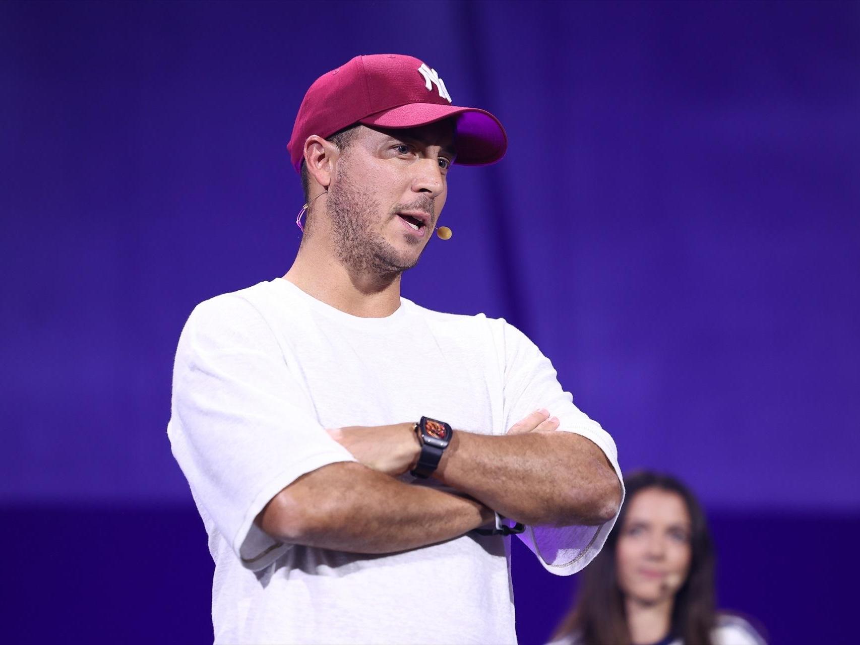 Eden Hazard, en un acto