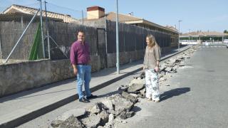 El alcalde, David Mingo, y la concejal Marta Labrador