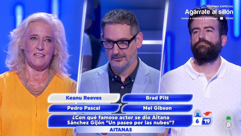 Monte, Eugeni Alemany y Rafa Castaño en 'Agárrate al sillón'.