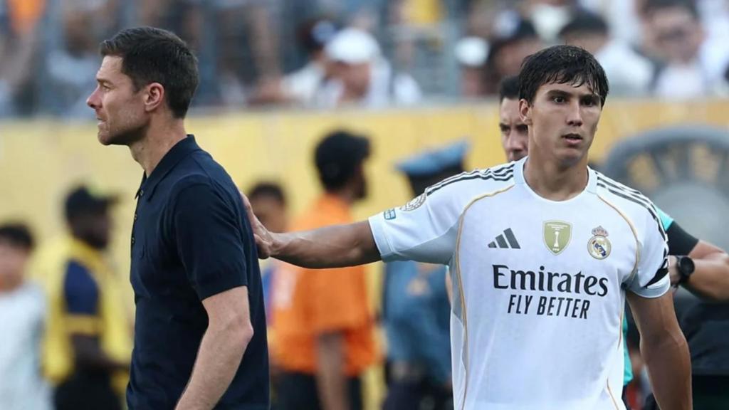 Xabi Alonso y Gonzalo García, en el Mundial de Clubes