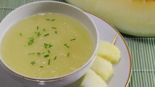 Salmorejo de melón. Foto: Campo y Alma.