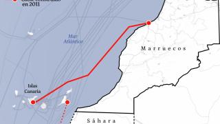 Morocco exercises control over the Sahara waters by extending a cable to the Canary Islands outside the European Union