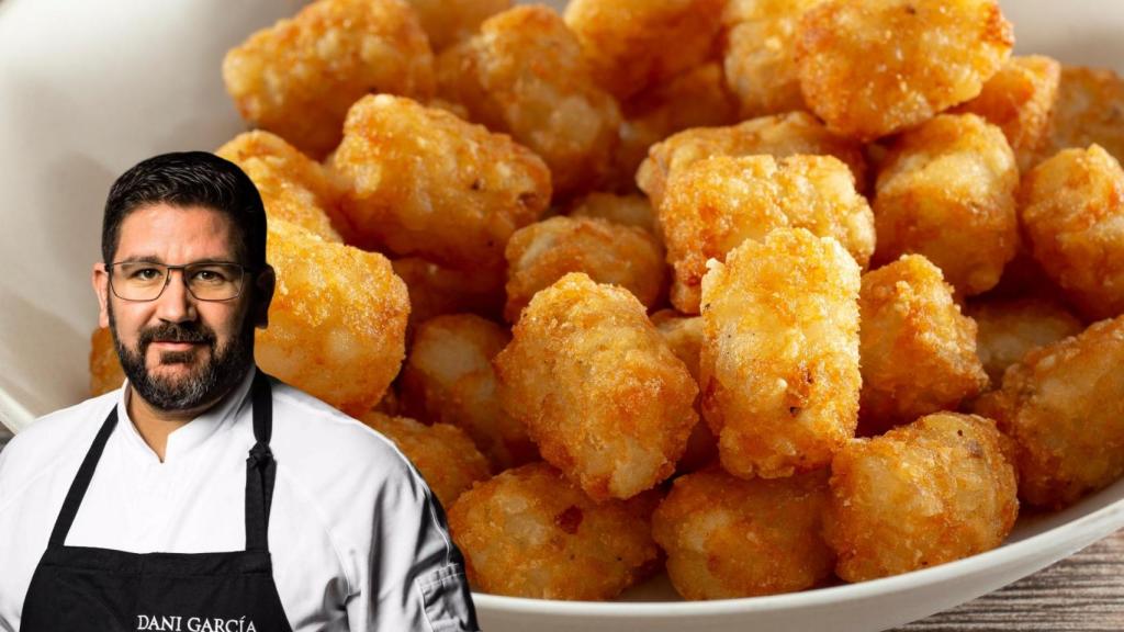 Dani García en un montaje de El Español