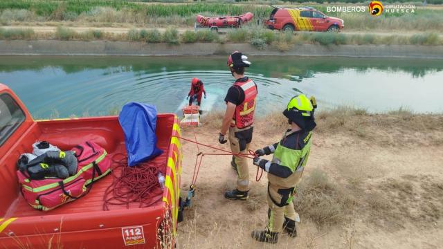 El accidente se produjo en la A-140 por causas que ahora se están investigando.