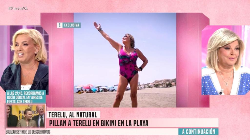 Carmen Borrego y Terelu Campos en 'Fiesta'.