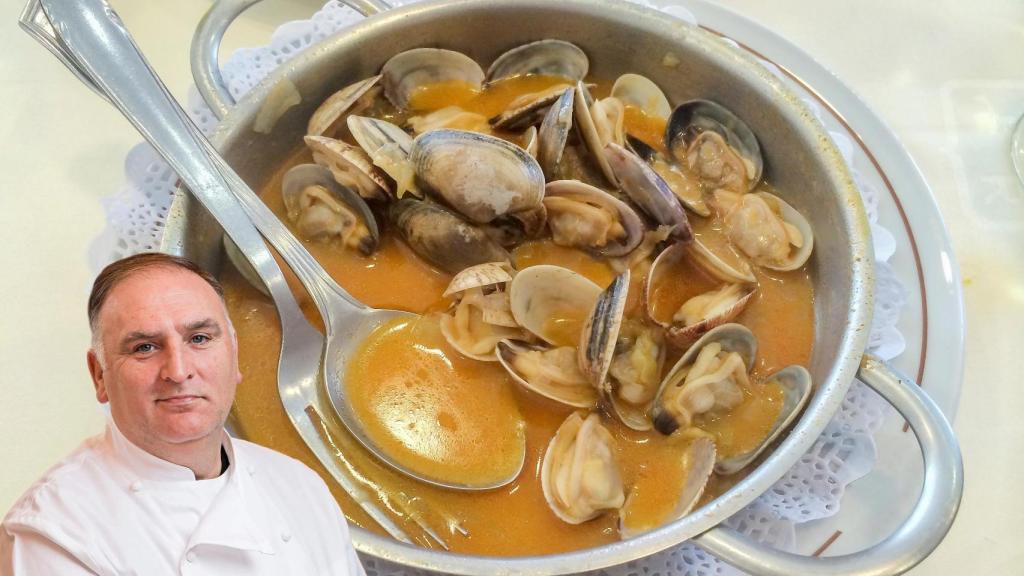 El chef José Andrés en un montaje de El Español