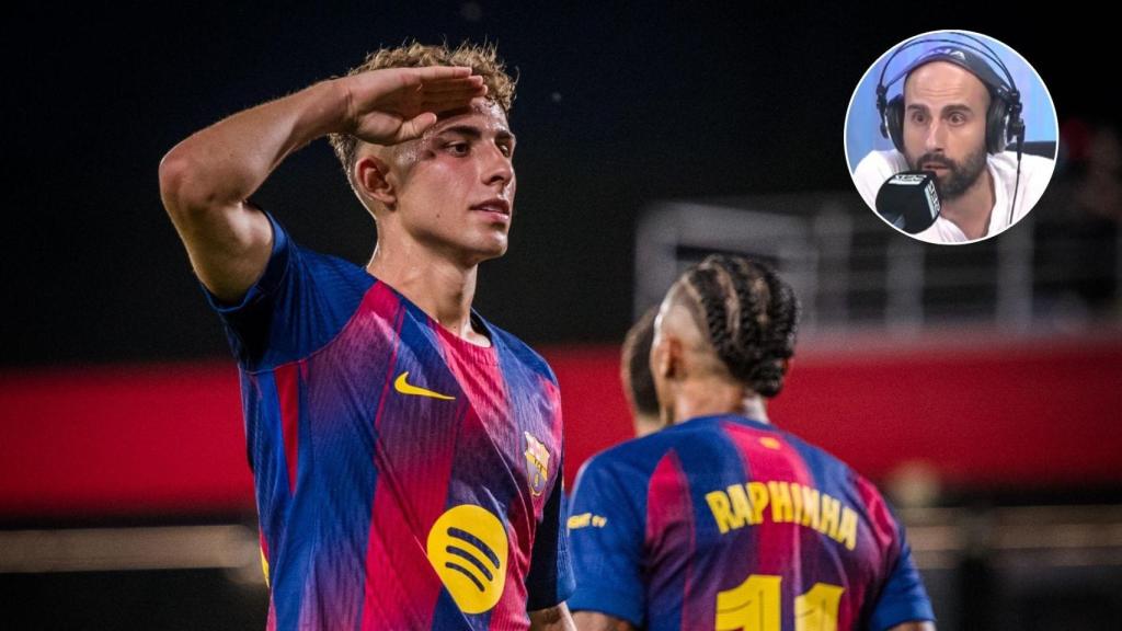 Fermín Suárez y el FC Barcelona en el Trofeo Joan Gamper.