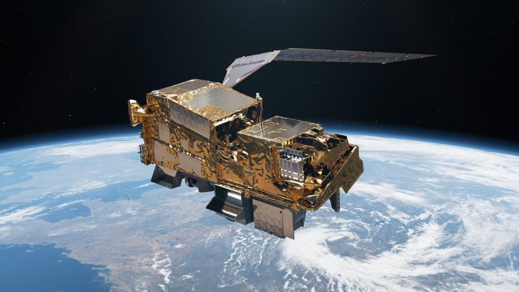 Representación en órbita telMetOp-SG-A