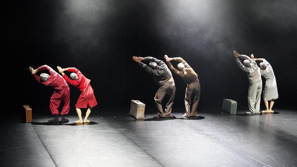 Un momento de 'Time, Dance, Poetry', de la compañía Riva & Repele, este sábado en Veranos de la Villa, Madrid, Foto: Sara Cort, Eleventh Floor - Madrid Destino