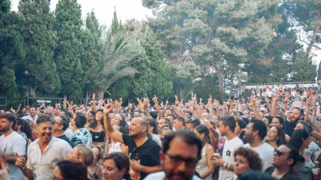 El público disfruta de un concierto en el Festival Noches Mágicas de Sant Joan d'Alacant.