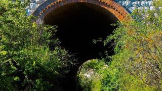 El Tren de los 40 días a su paso por Villar del Olmo.