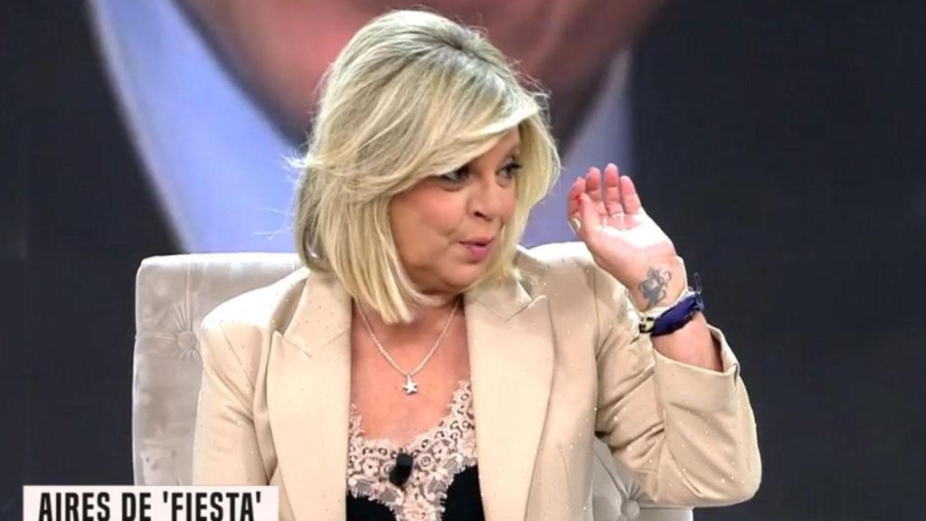 Terelu Campos mostró el tatuaje de su muñeca y explicó su significado.