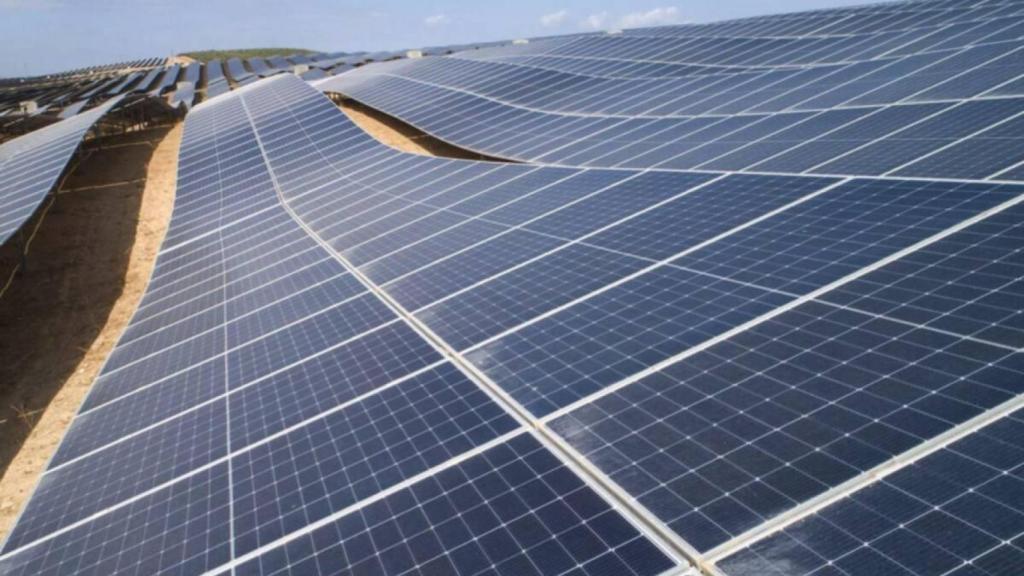 Macroparque fotovoltaico.