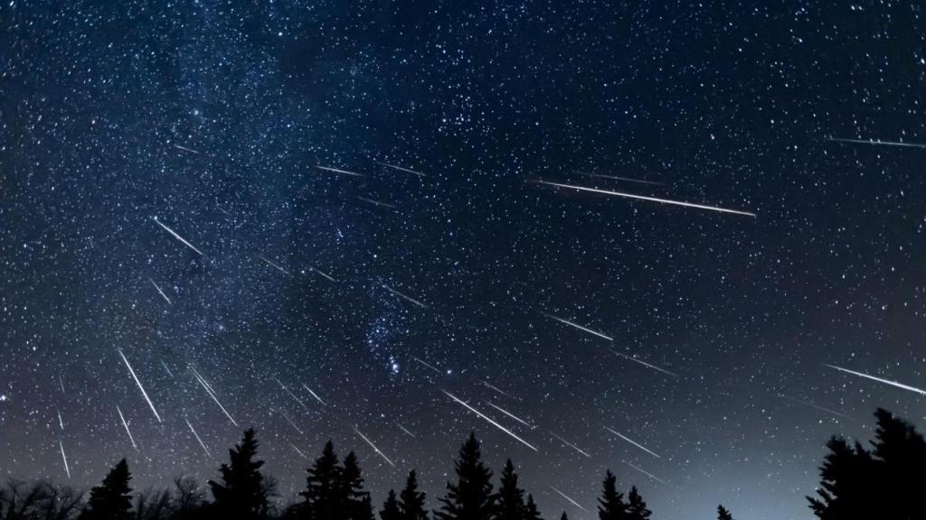 Imagen de las perseidas.