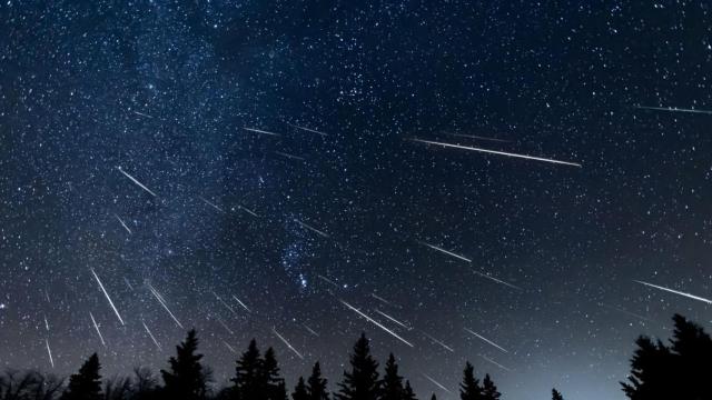 Imagen de las perseidas.