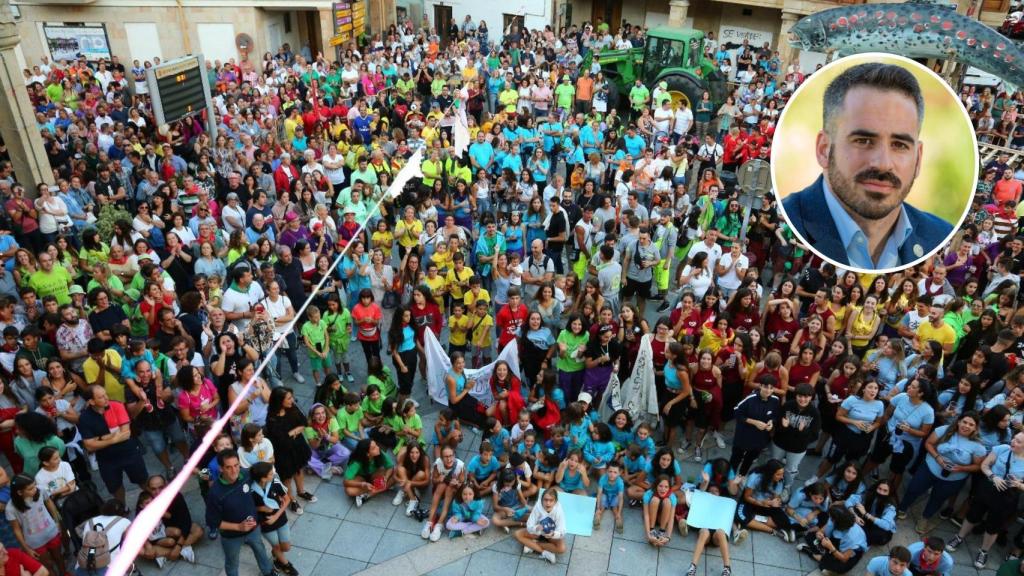 Las fiestas de Cervera y el alcalde de la localidad, Jorge Ibáñez
