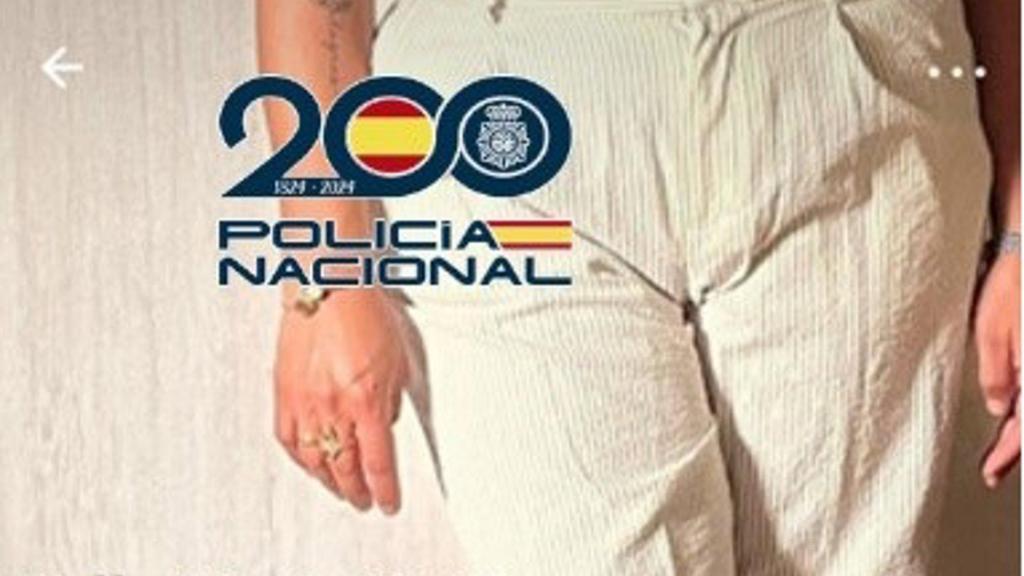 Uno de los anuncios de venta de las prendas robadas.