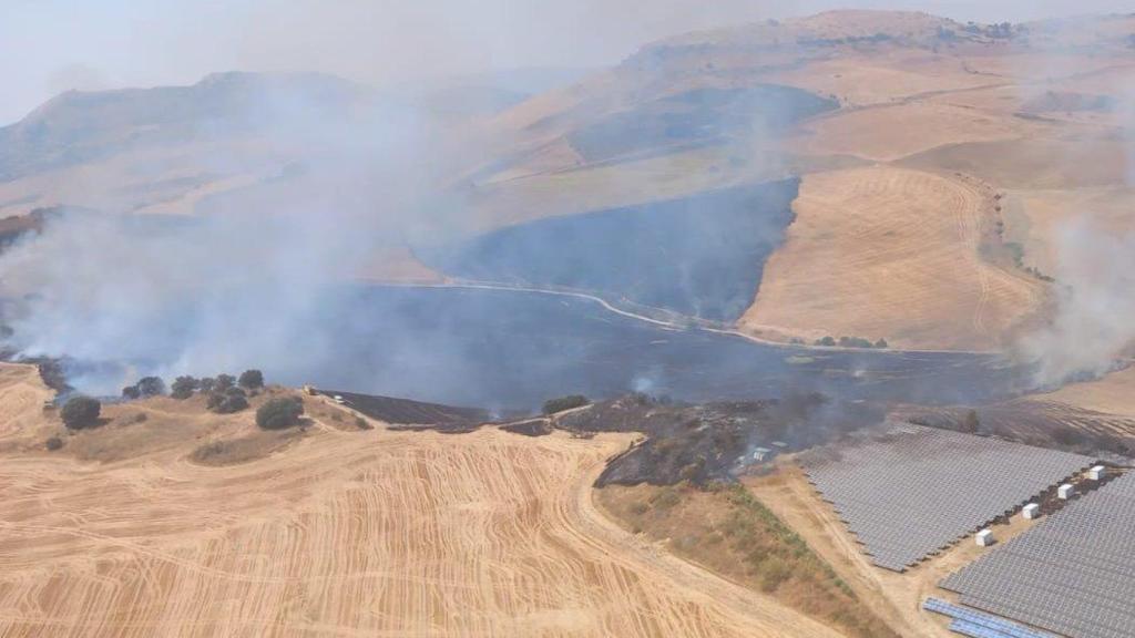 El incendio forestal de Ronda.