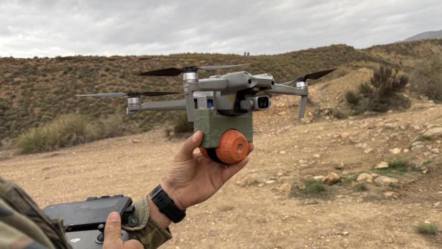 Dron de DJI en la Legión