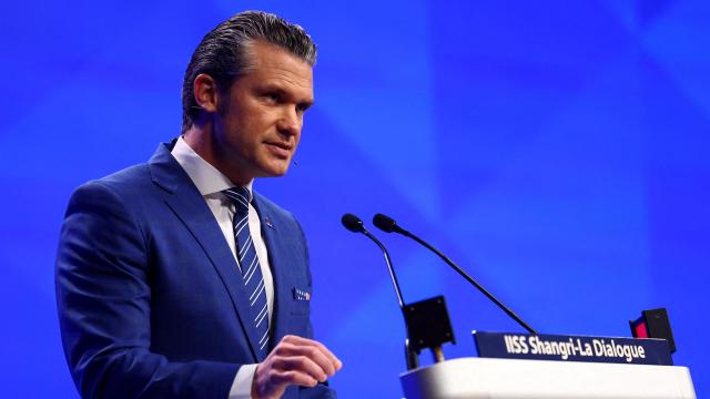 El secretario de Defensa de Estados Unidos, Pete Hegseth, el pasado 8 de agosto.