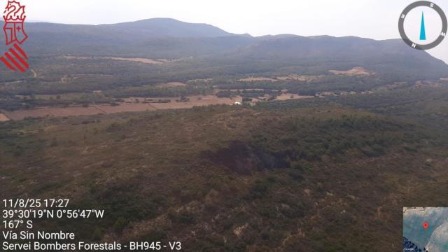 Incendio en Siete Aguas. GVA
