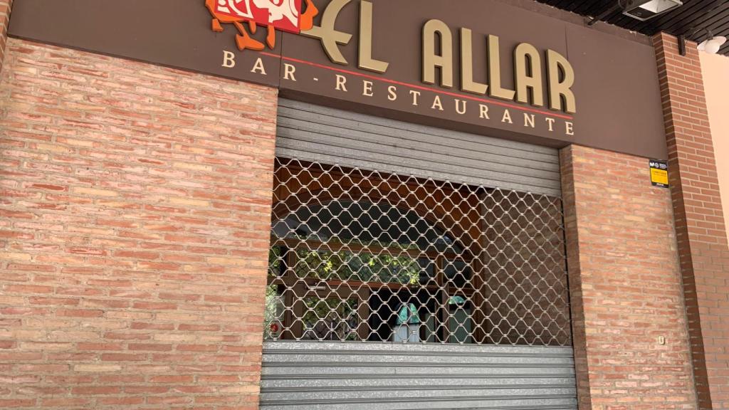 Exterior del restaurante El Allar.