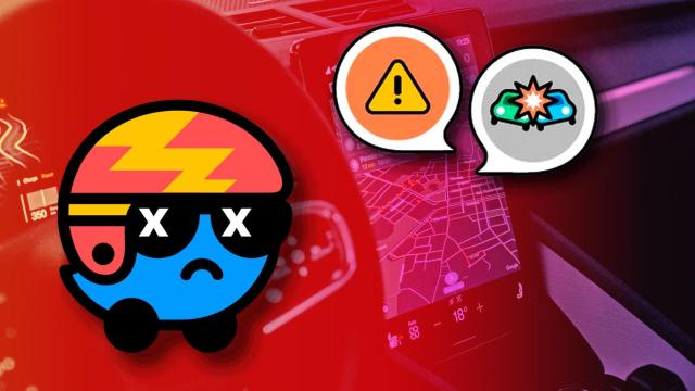 Fotomontaje inspirado en Waze