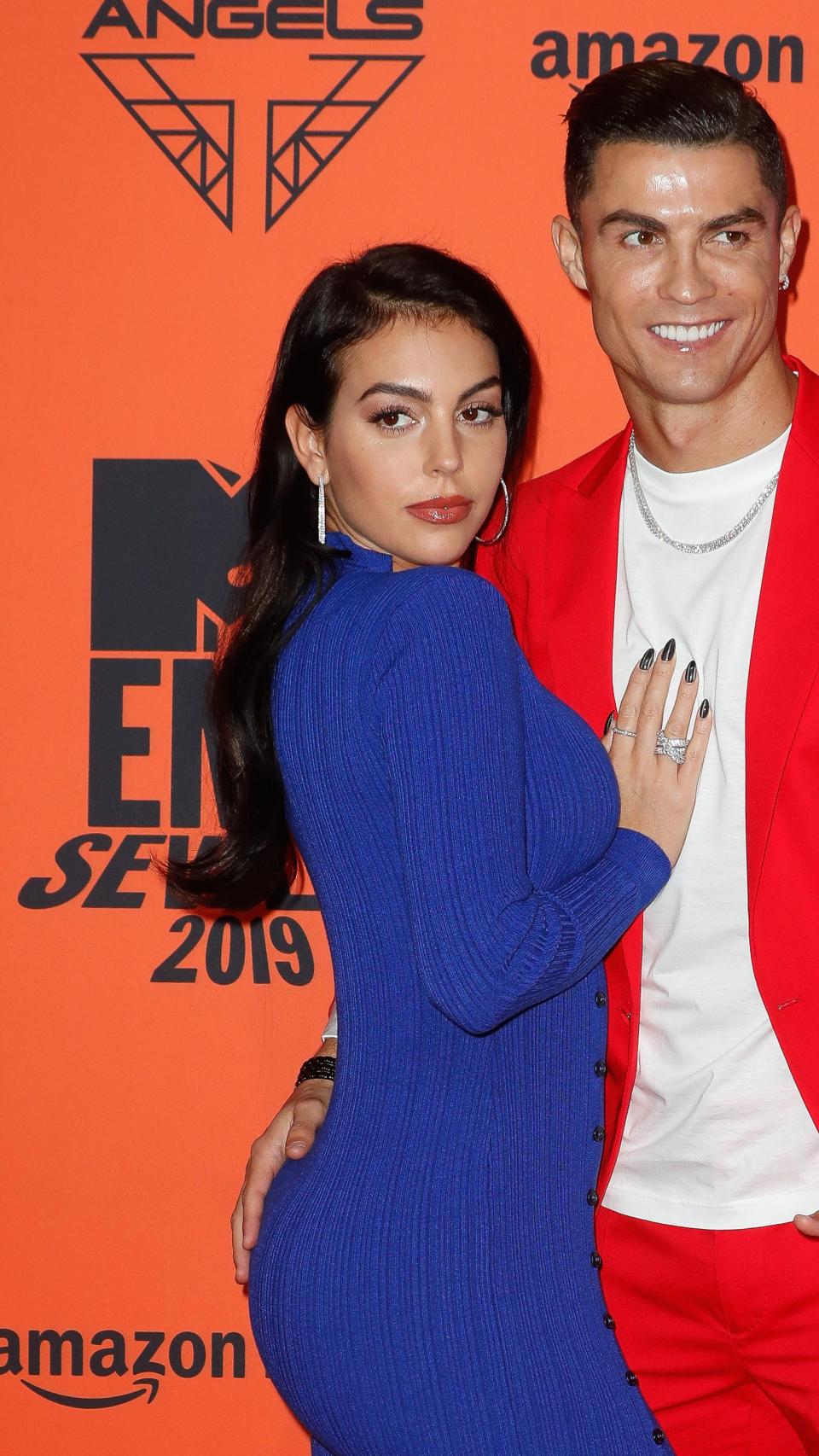 Georgina Rodríguez y Cristiano Ronaldo, en una imagen de archivo.