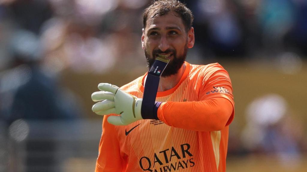 Donnarumma, durante la final del Mundial de Clubes.