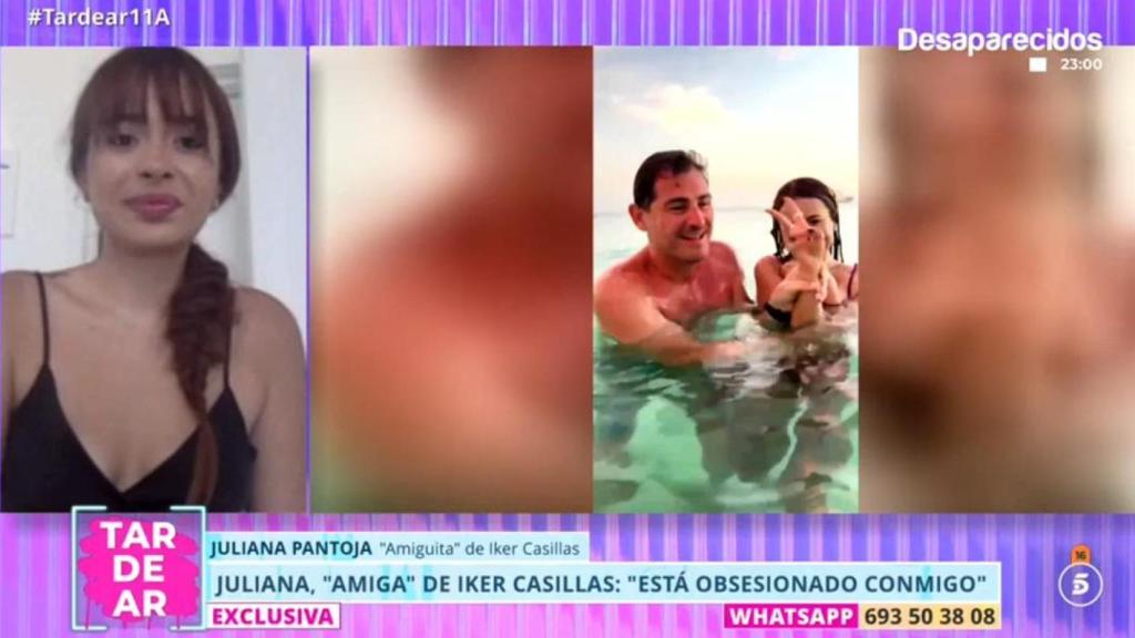 Juliana Pantoja, amiga de Iker Casillas.
